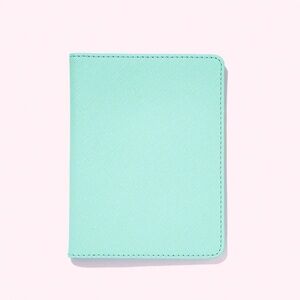 STONEY CLOVER LANE textured passport case in cotton candy new in envelope